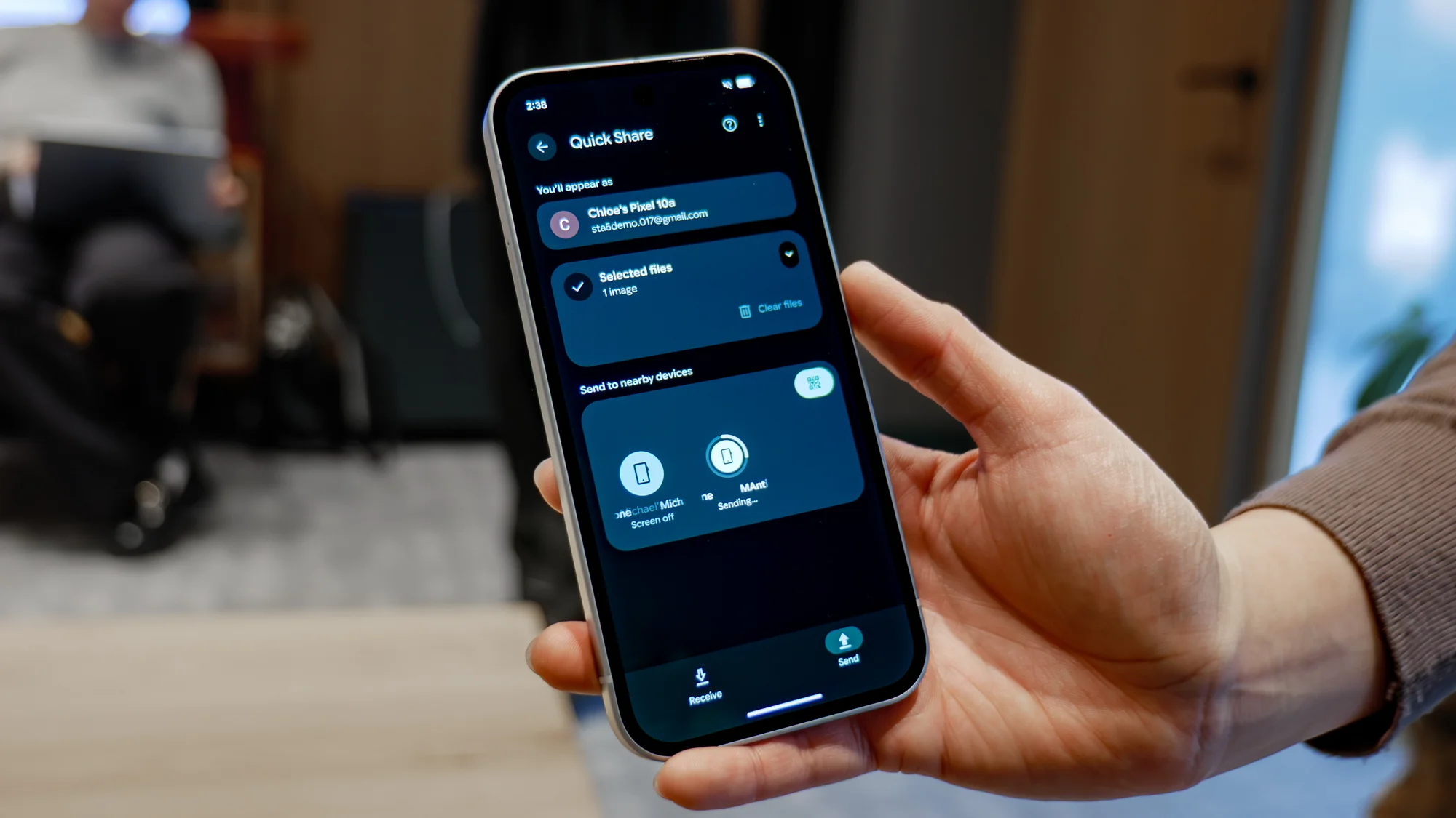 Google Pixel 10a hands-on.