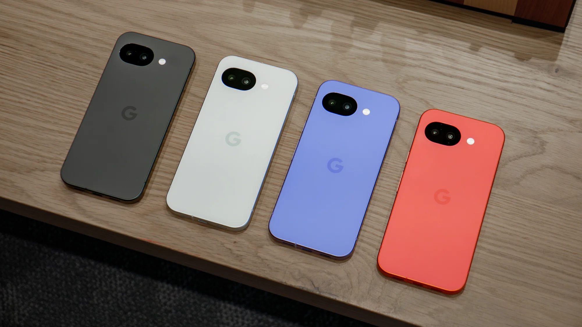 Google Pixel 10a in different colors